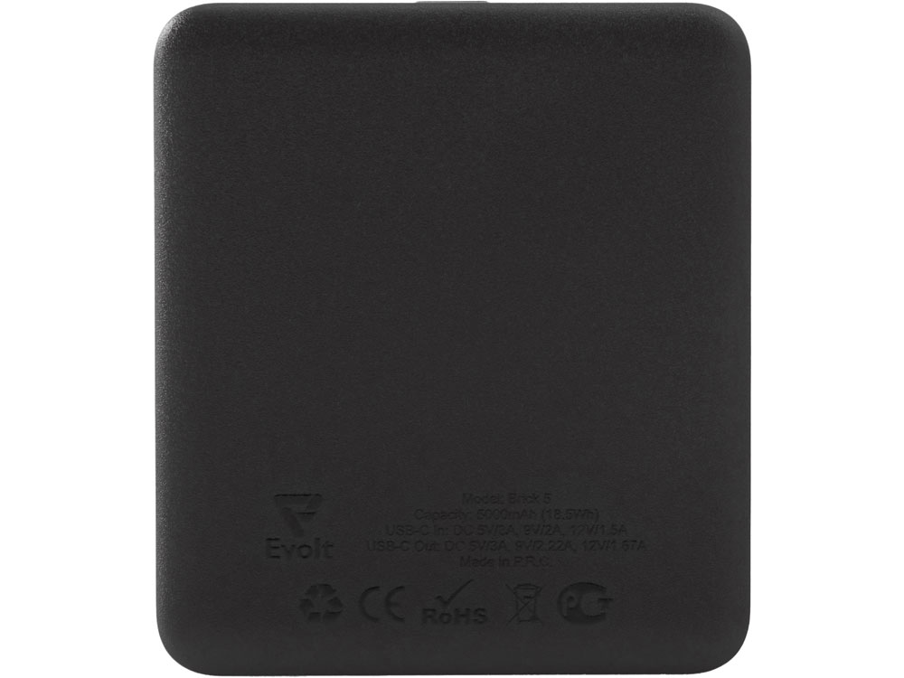 Внешний аккумулятор Brick 10 с быстрой зарядкой QC/PD, 10000 мАч