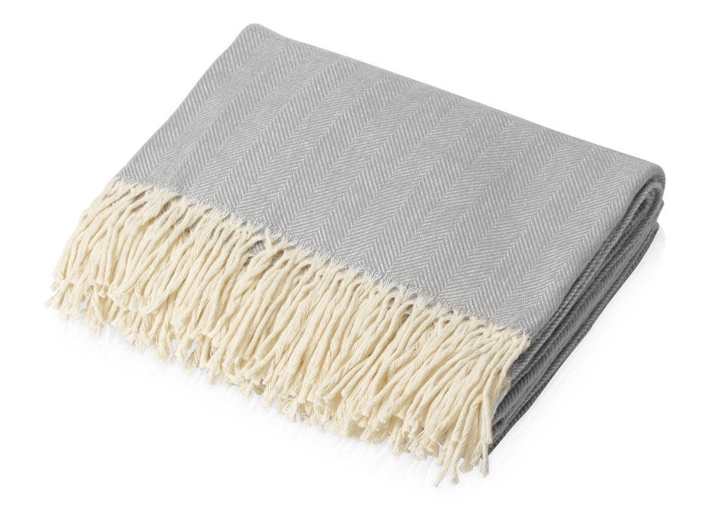 Плед Ёлочка из натурального хлопка