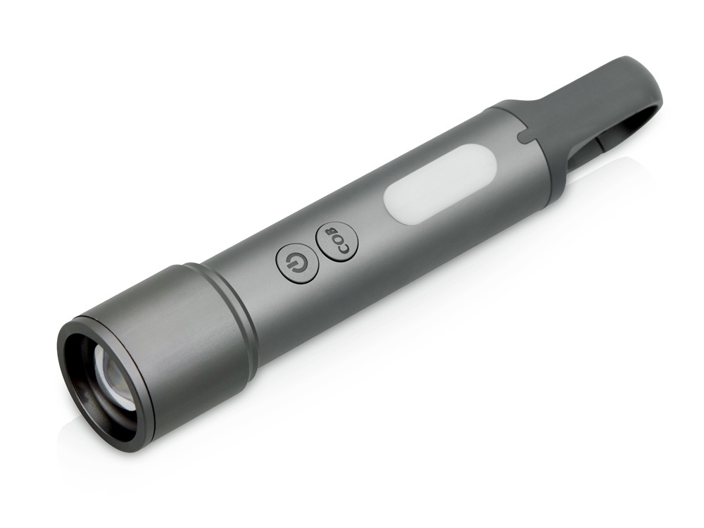 Фонарь аккумуляторный с регулируемым фокусом Vortez, 9 режимов, 650 Лм