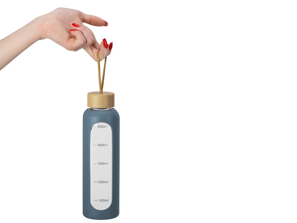 Бутылка из боросиликатного стекла Hangy, 550 мл