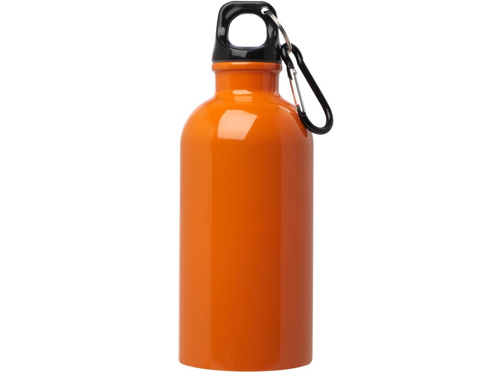 Одностенная бутылка для воды с карабином Oregon, 400 мл