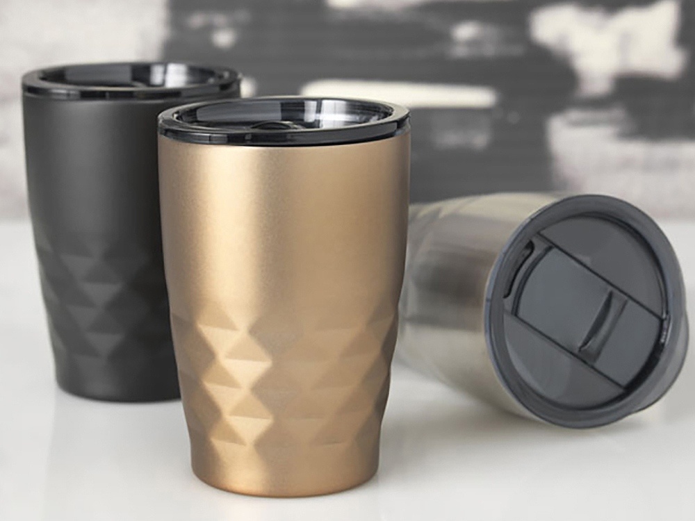 Вакуумная кружка с крышкой Geo