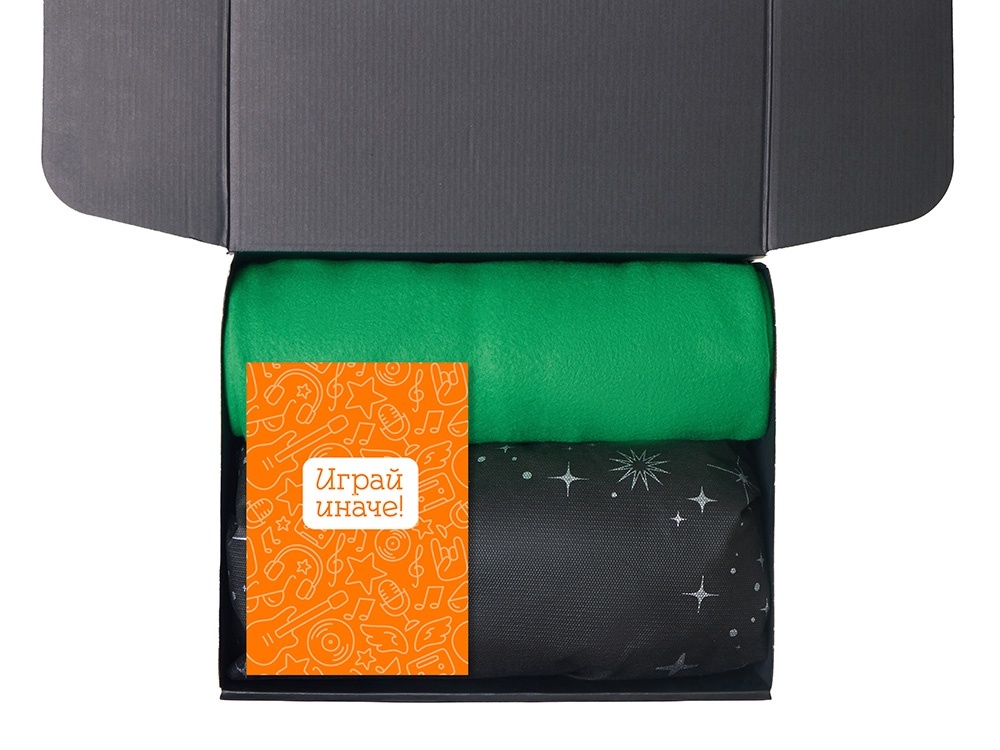 Подарочный набор Re:y. Cocoon с пледом, свечой и диффузором