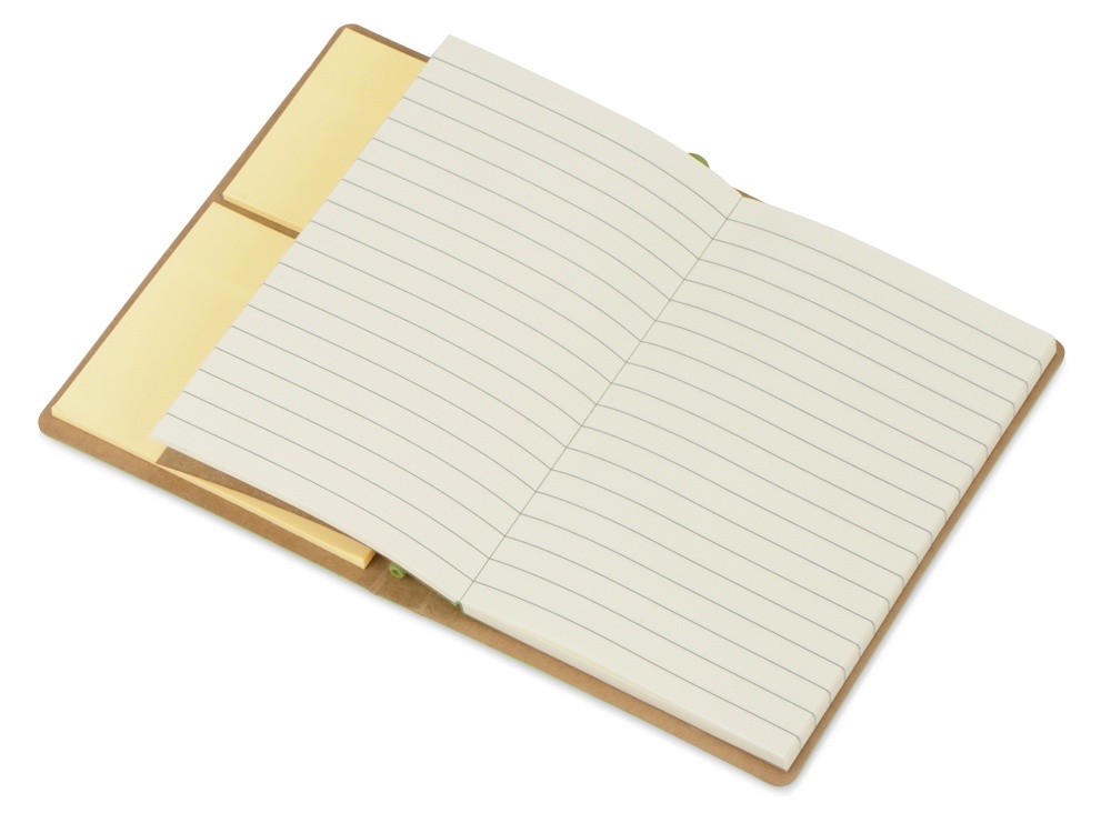 Блокнот А6 Write and stick с ручкой и набором стикеров