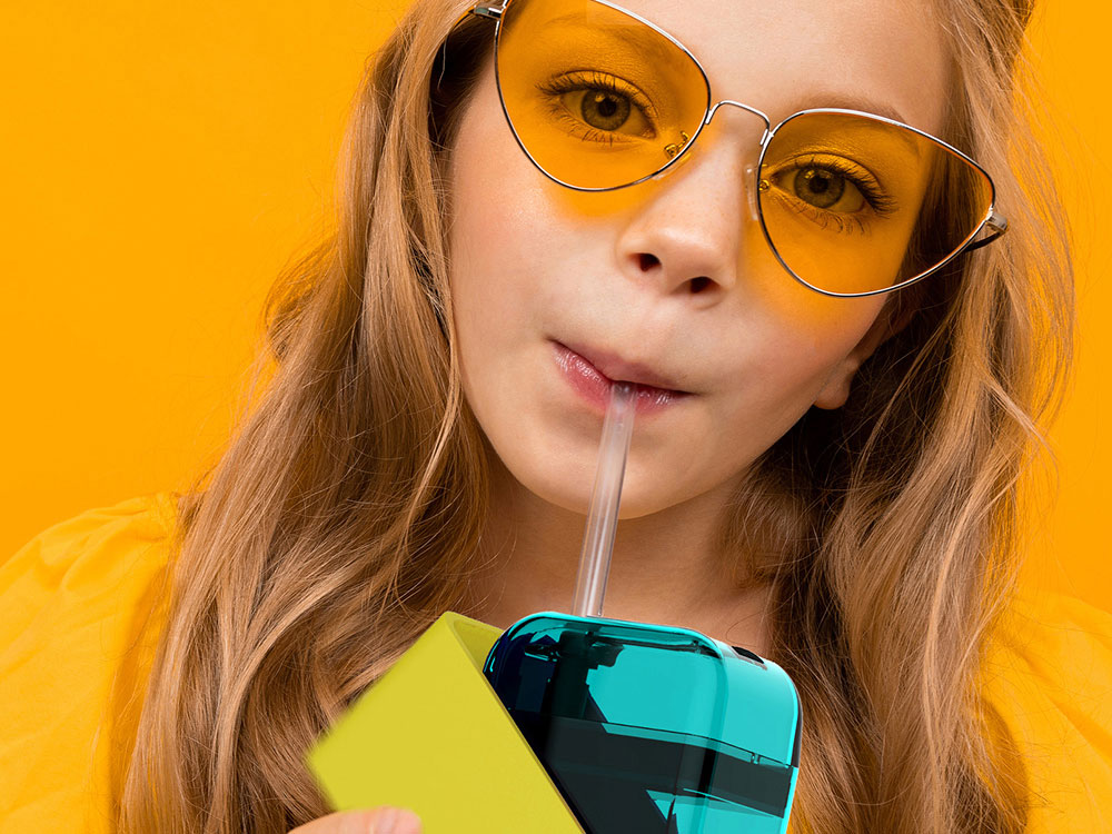 Бутылка для воды JUICY DRINK BOX, 290 мл