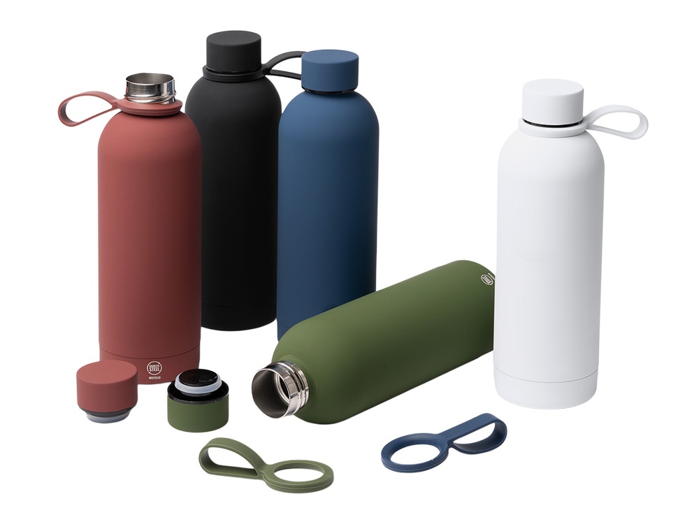 Термобутылка Сивас из переработанной нержавеющей стали, 500 мл