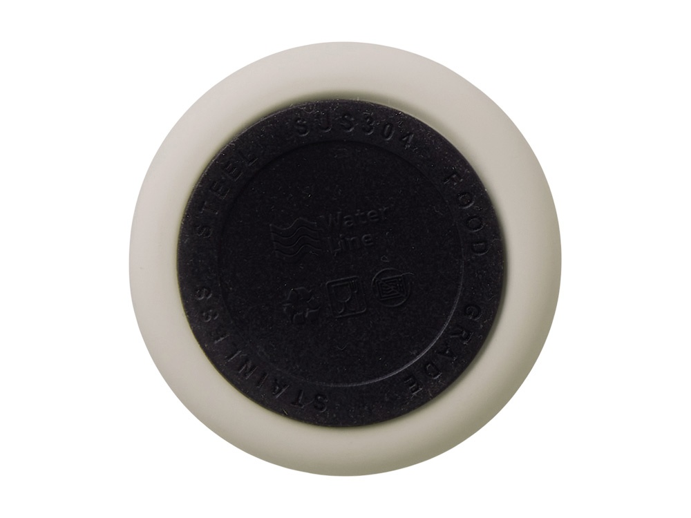 Вакуумная термокружка c кнопкой Guard, soft-touch, 400 мл, тубус