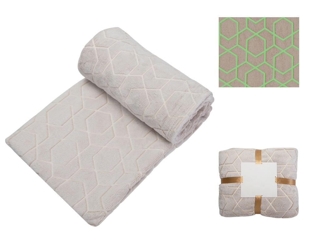 Светящийся в темноте плед Lattice