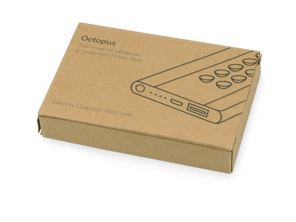 Внешний аккумулятор Octopus, 4000 mAh