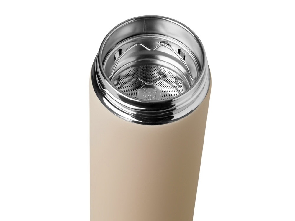 Термос Confident с покрытием soft-touch