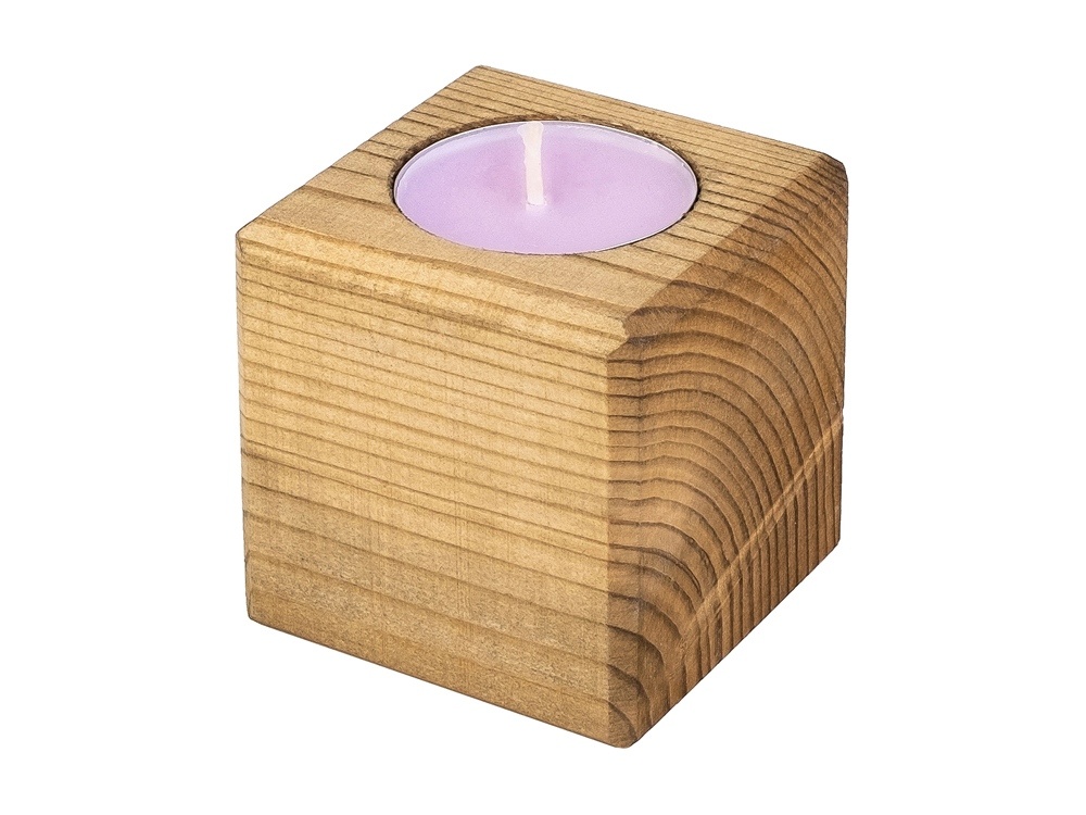 Свеча в декоративном подсвечнике Роза