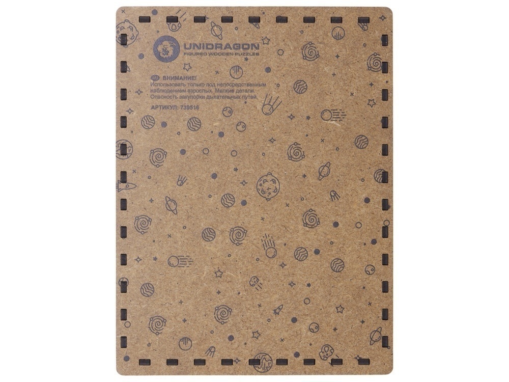 Деревянный пазл Earth