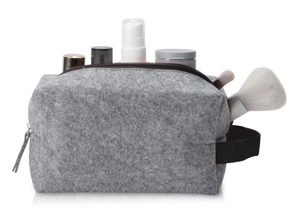 Косметичка из РПЕТ фетра с ручкой Felt