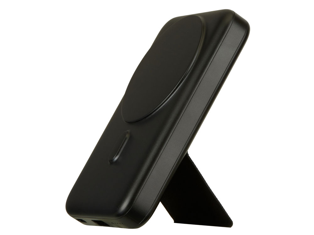 Магнитный внешний беспроводной аккумулятор GenerIQ,QC/PD, 10000 мАч