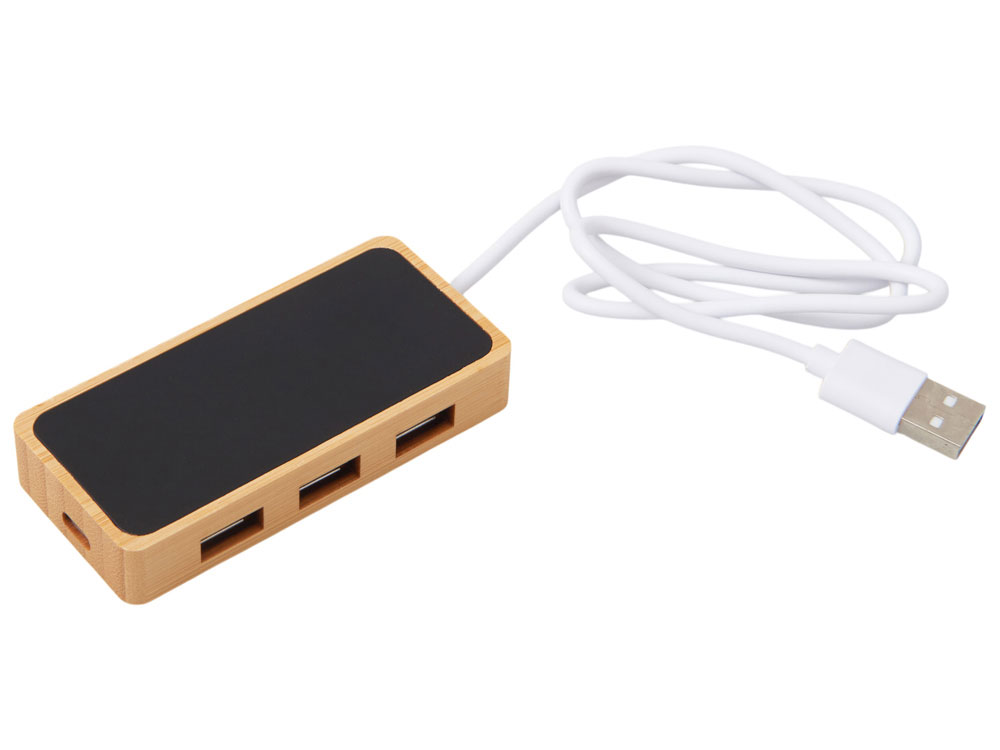 USB хаб с подсветкой лого Reedia S5, 3*USB, 1*Type C