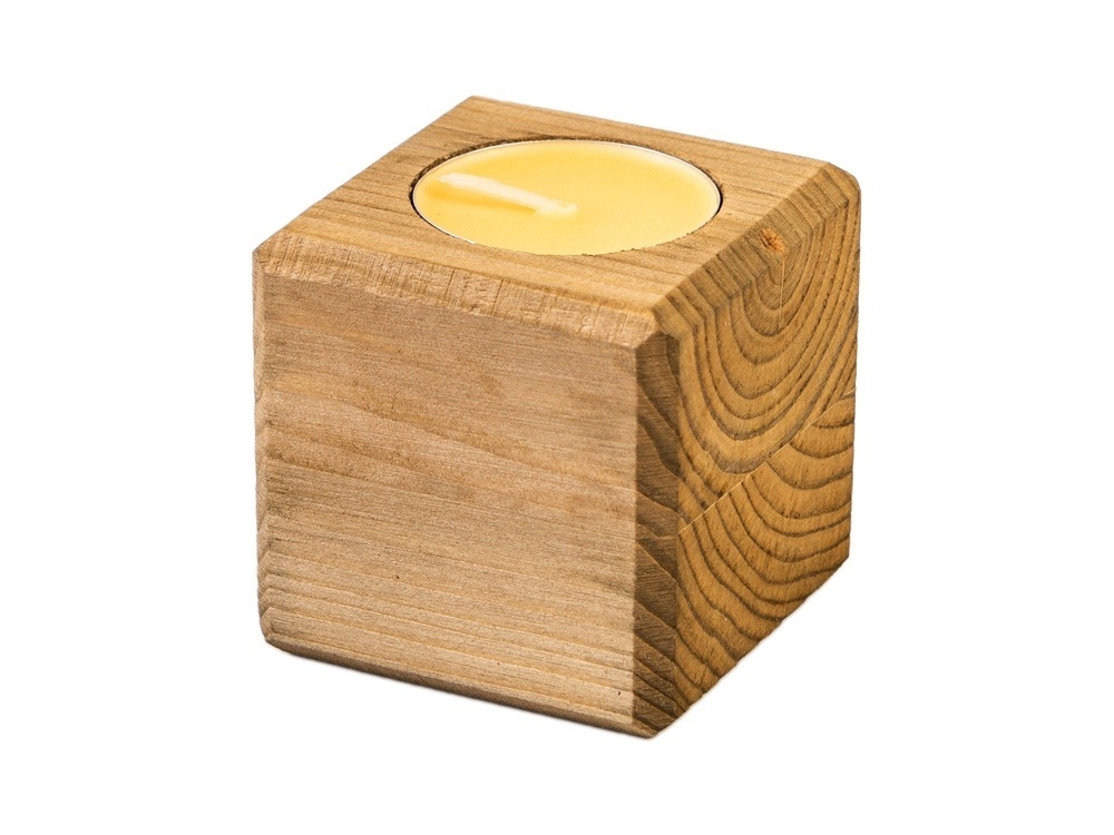 Свеча в декоративном подсвечнике Роза