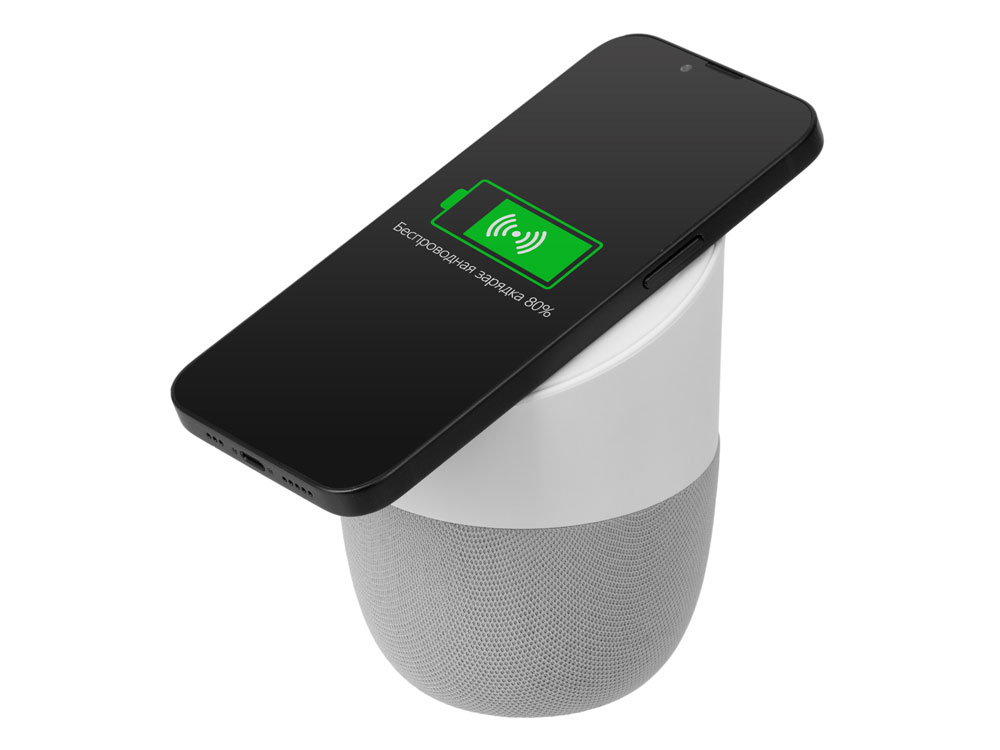 Портативная колонка TWS с беспроводной зарядкой Shuttle, 5 Вт