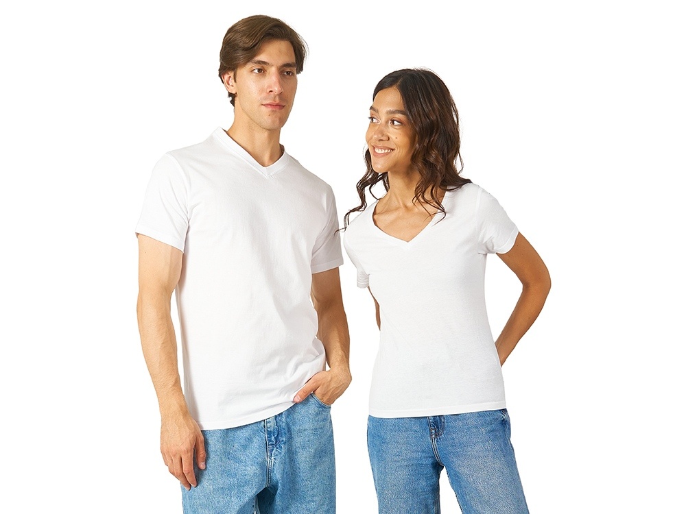 Футболка Heavy Super Club женская с V-образным вырезом