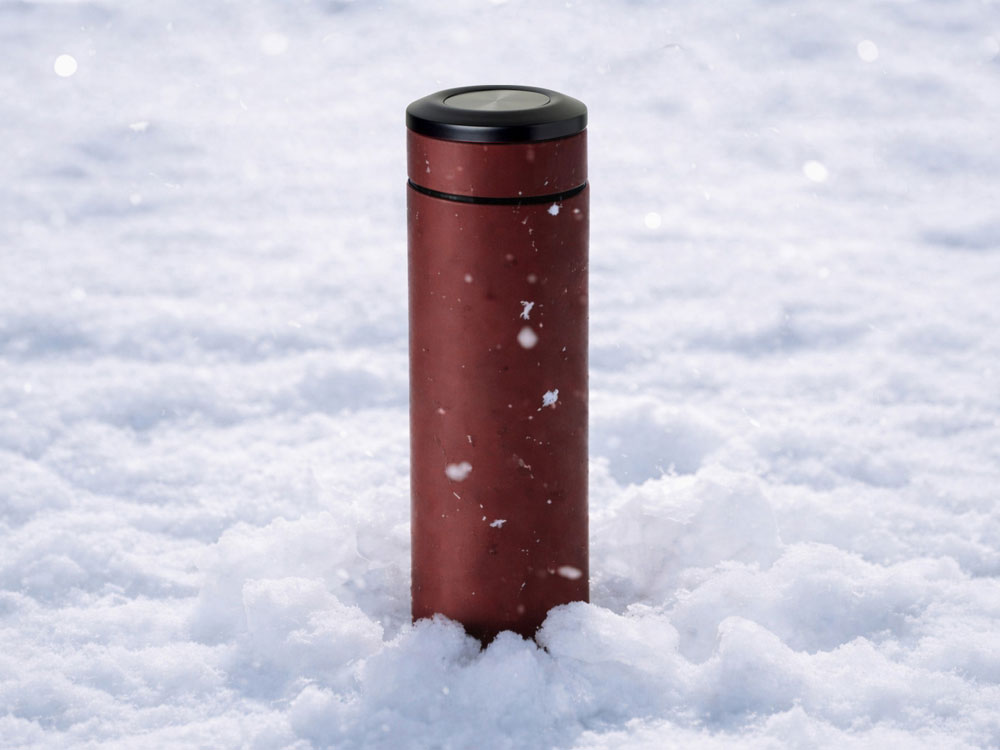 Термос Confident с покрытием soft-touch